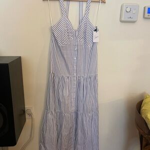 NWT Striped Blue Sundress